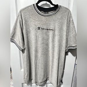 Champion Gray T-Shirt (Soft towel like material)